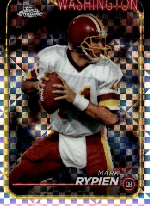 2024 Topps Chrome Football X-Fractor Mark Rypien #198