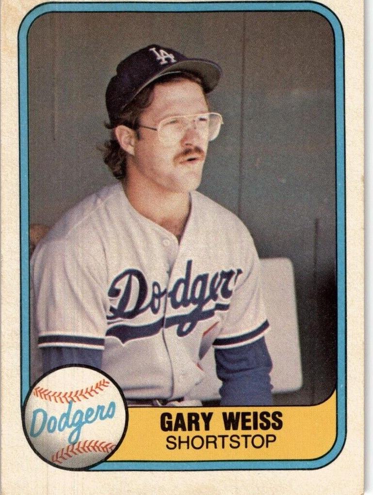 1981 Fleer Baseball Gary Weiss #130
