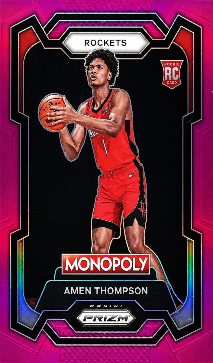 2023 Panini Prizm Monopoly Basketball Pink Amen Thompson #33