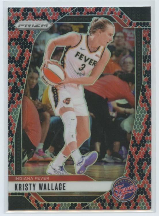 2024 Panini Prizm WNBA Basketball Snake Skin Kristy Wallace #133