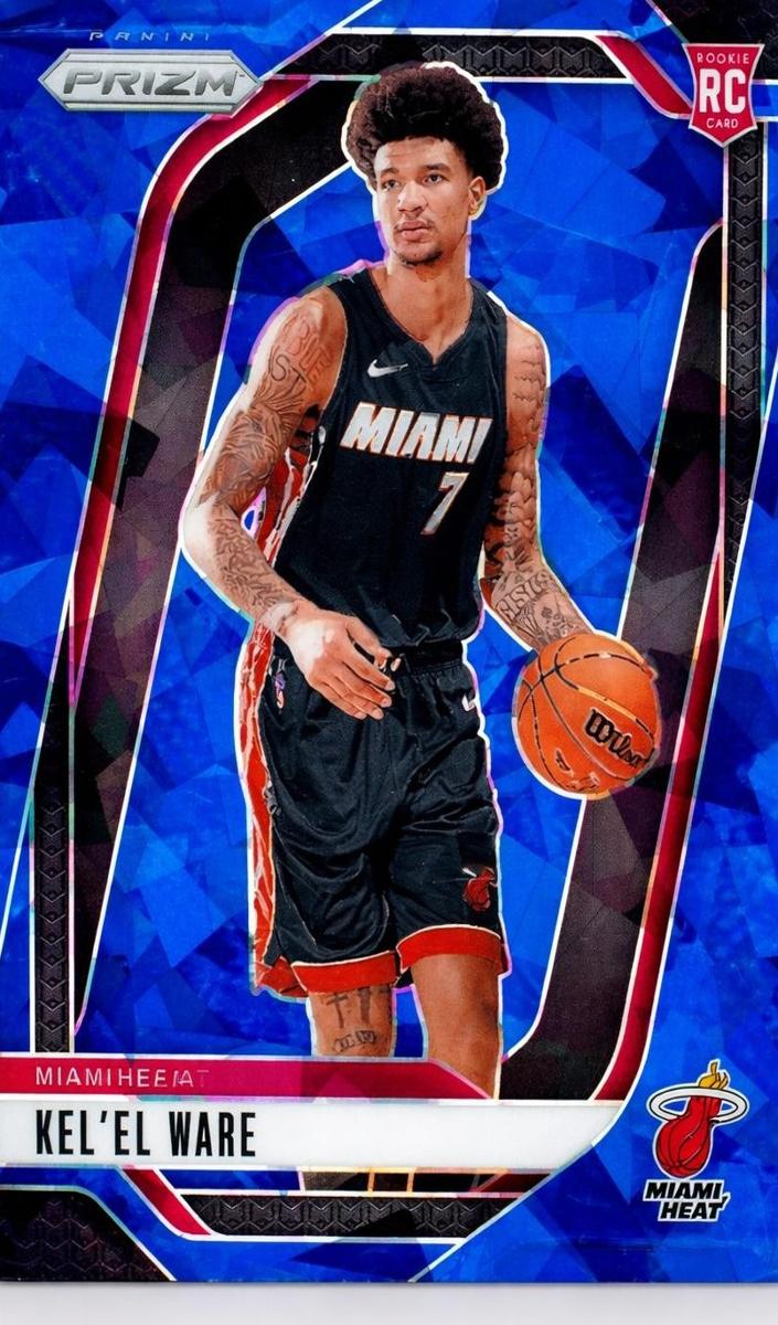 2024 Panini Prizm Basketball Blue Ice Kel'el Ware #248 PSA 9