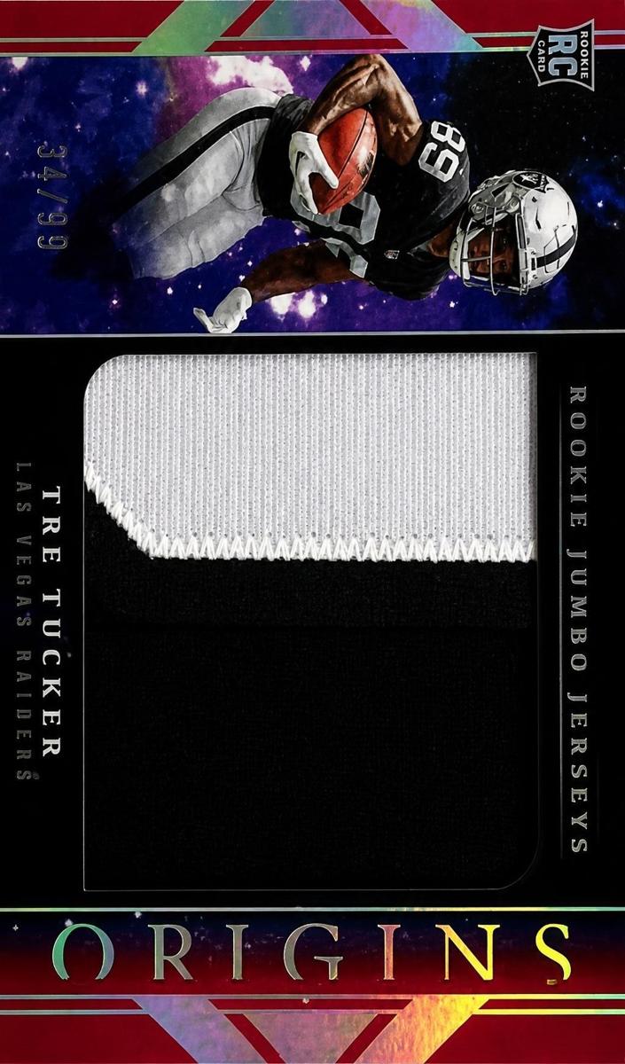 2023 Panini Origins Football Red Tre Tucker #RJJ-TT