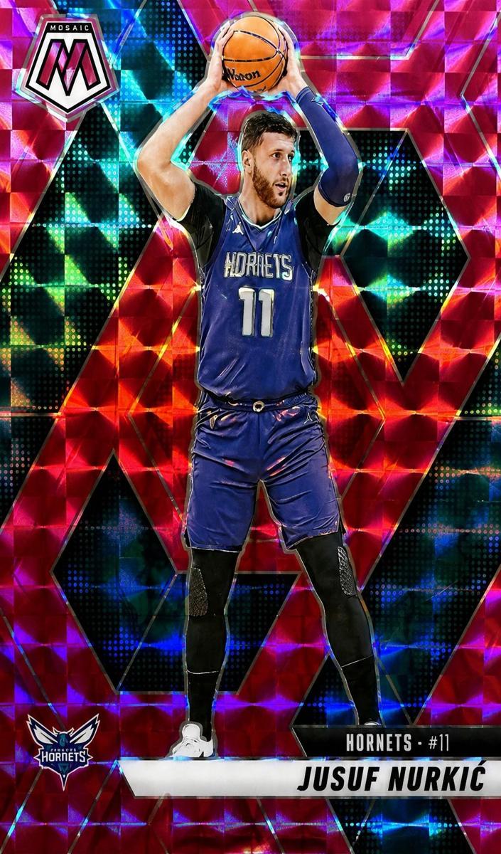 2024 Panini Mosaic Basketball Pink Jusuf Nurkic #178