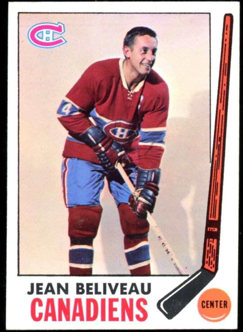 1969 Topps Hockey Jean Beliveau #10 SGC 6.5