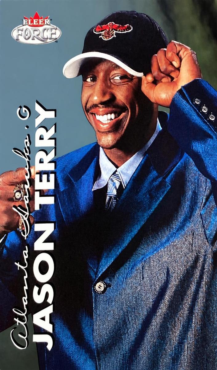 1999 Fleer Force Basketball Jason Terry #209