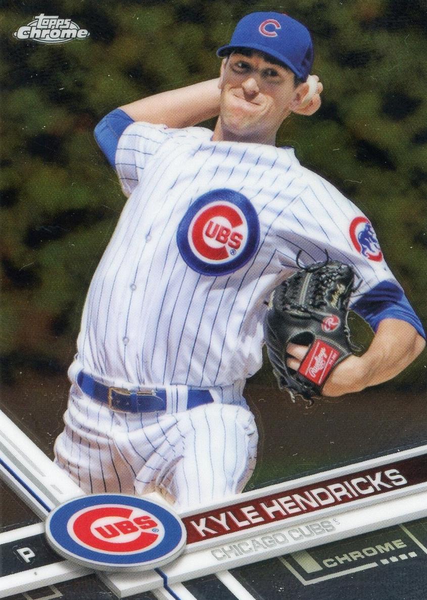2017 Topps Chrome Baseball Kyle Hendricks #19
