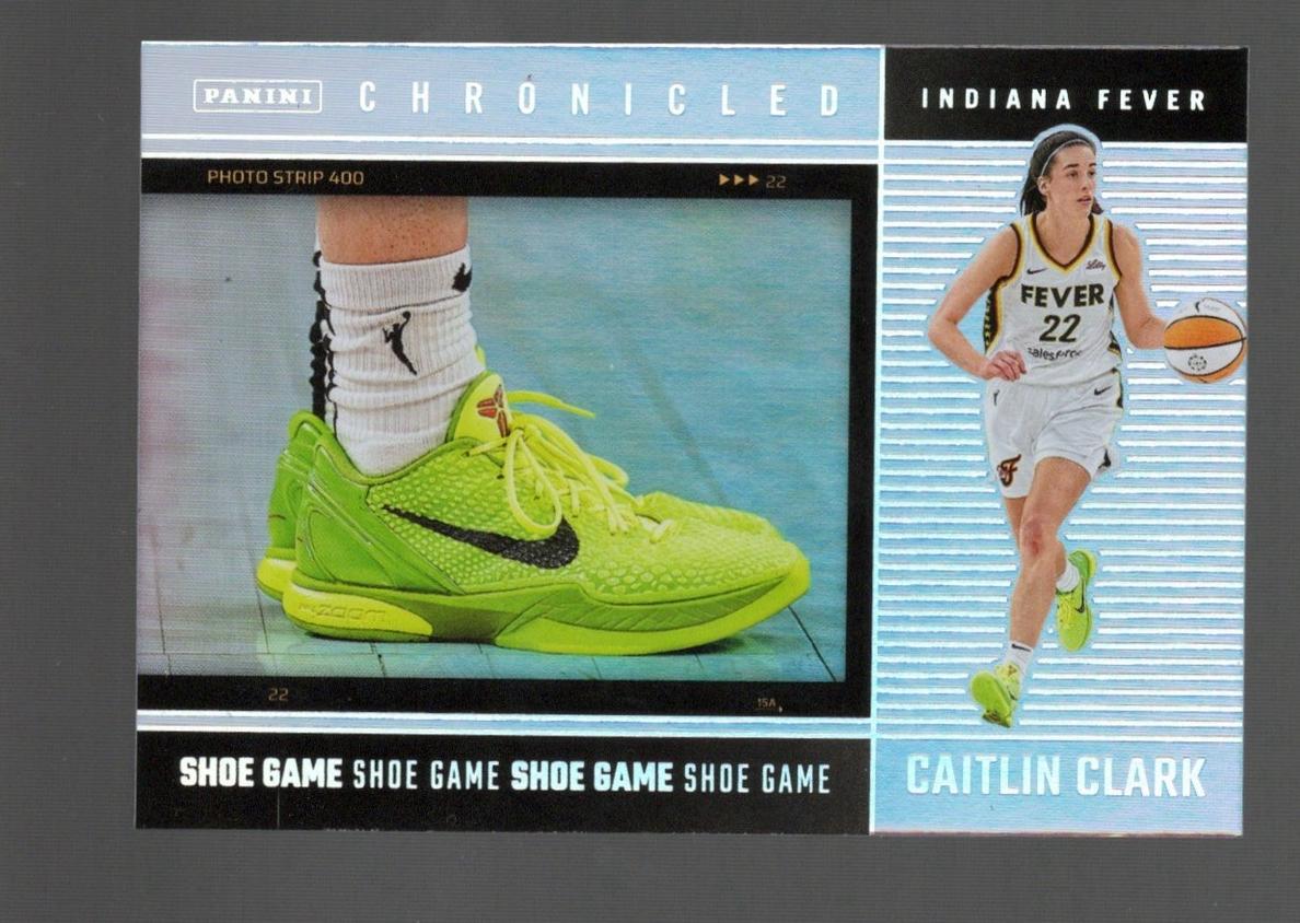 2025 Panini Caitlin Clark Chronicled Basketball Holo Caitlin Clark #70 PSA 9