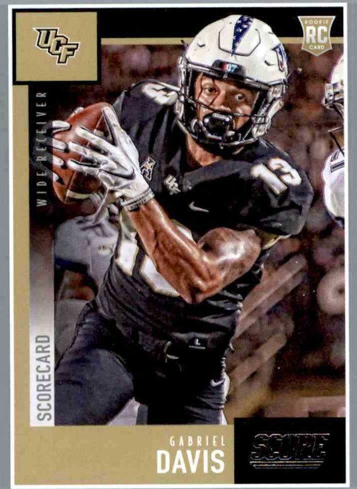 2020 Panini Score Football Gabriel Davis #423