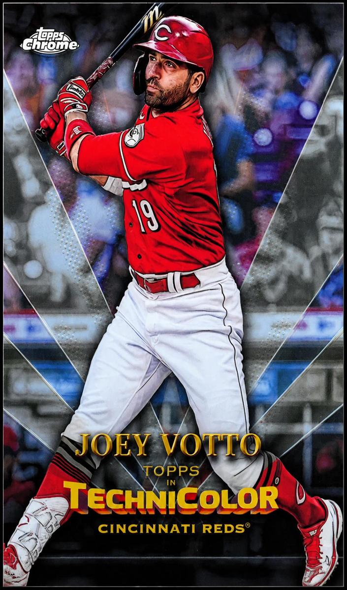 2023 Topps Chrome Baseball Joey Votto #TT-3 PSA 8