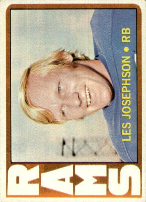 1972 Topps Football Les Josephson #247
