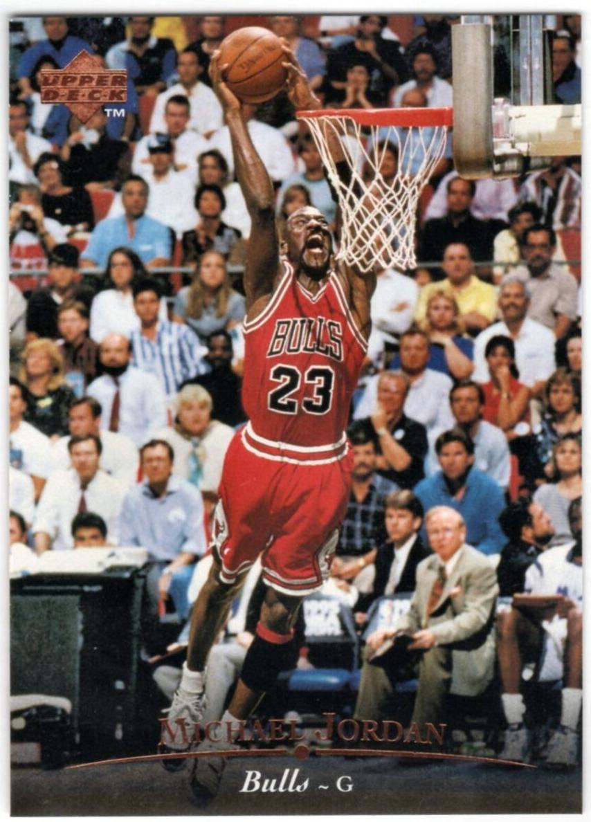 1995 Upper Deck Basketball Michael Jordan #23 RAW Ungraded