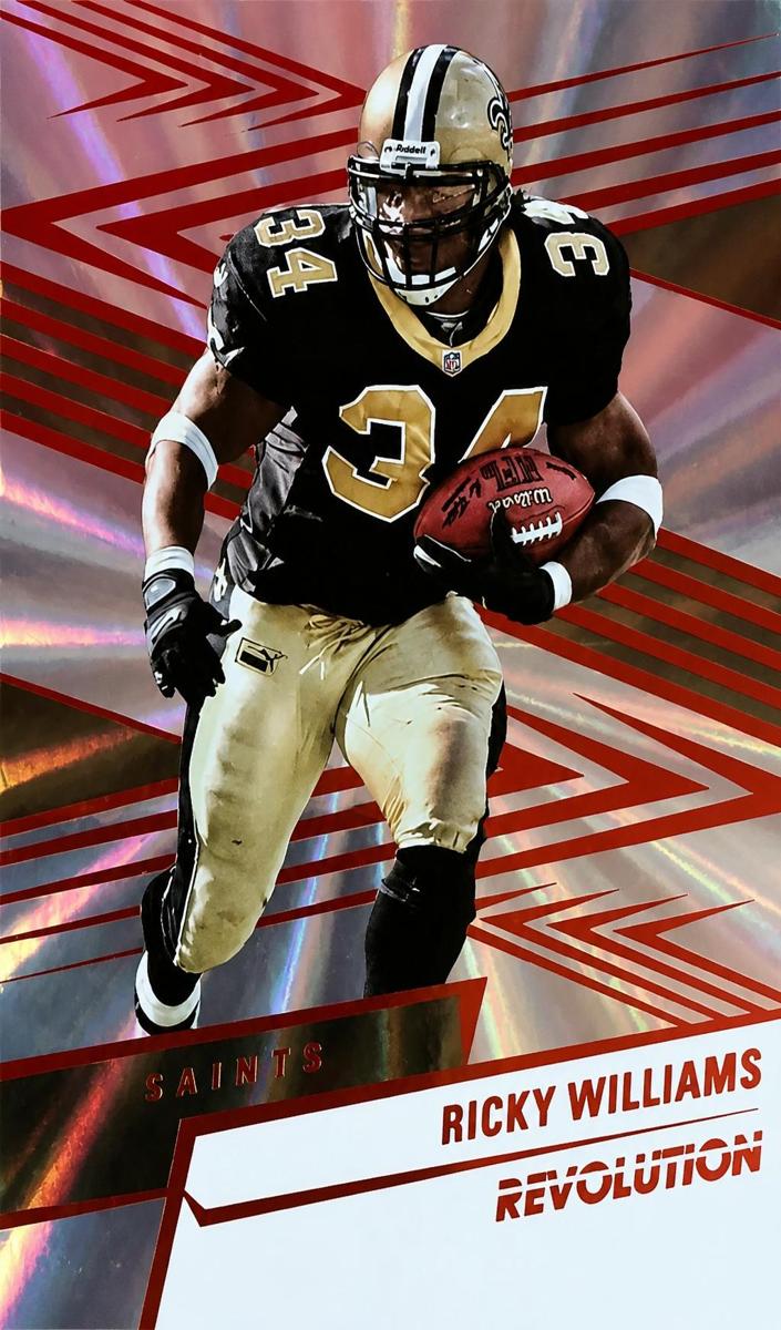 2025 Panini Revolution Football Sunburst Ricky Williams #170