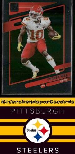 2021 Panini Clearly Donruss Football Tyreek Hill #22