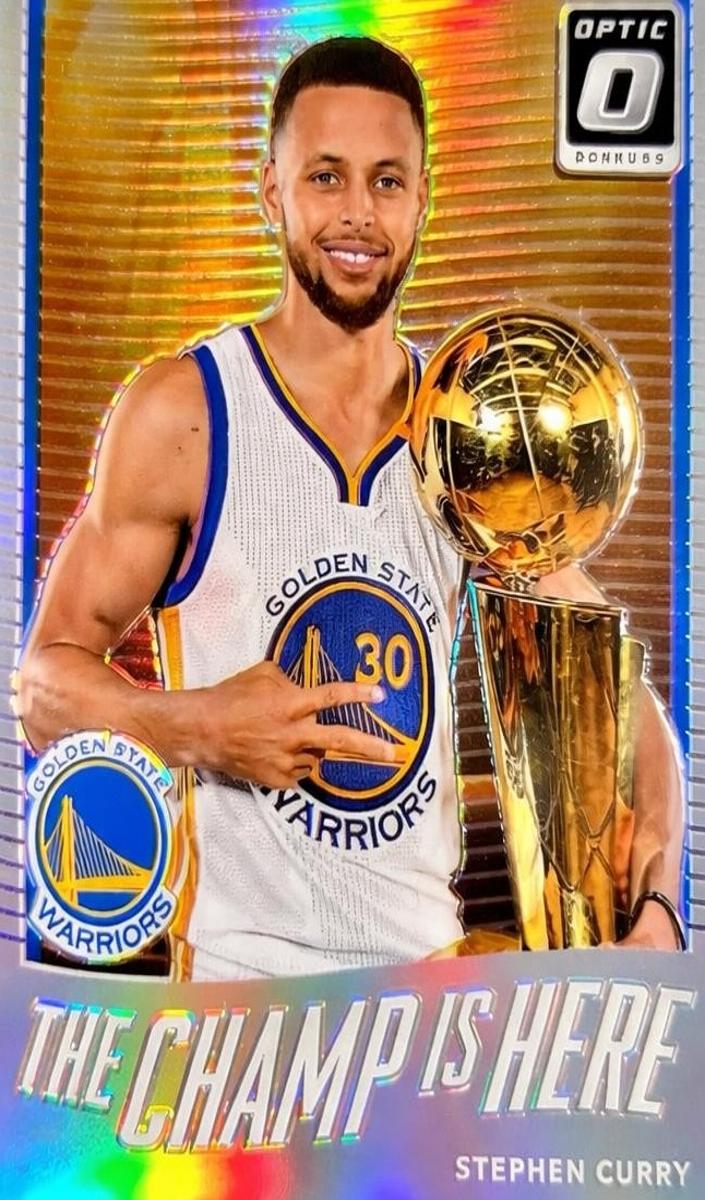 2017 Donruss Optic Basketball Holo Stephen Curry #5