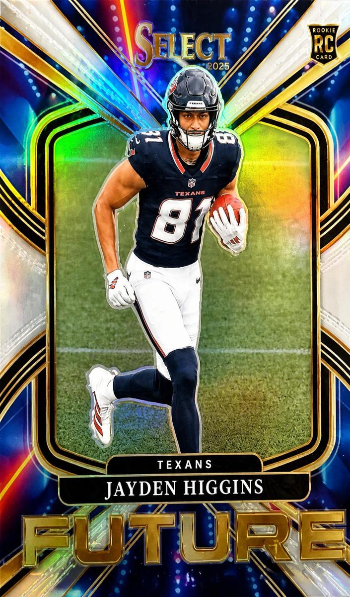 2025 Panini Select Football Prizm Jayden Higgins #7