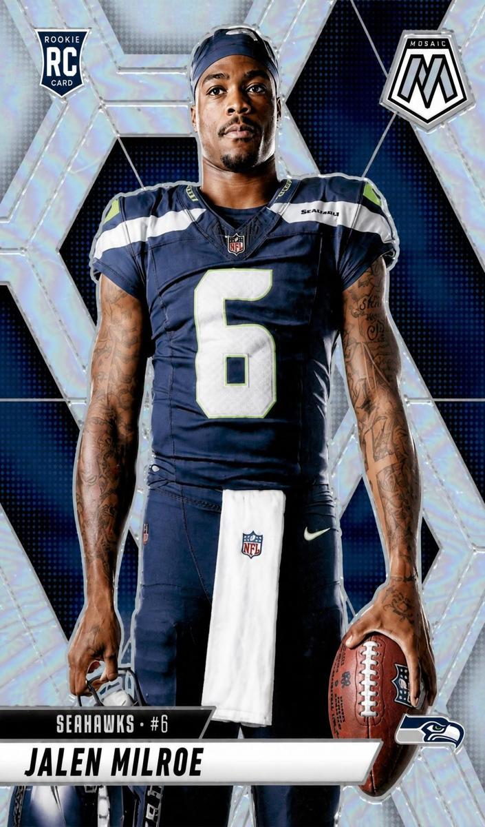 2025 Panini Mosaic Football Silver Jalen Milroe #283