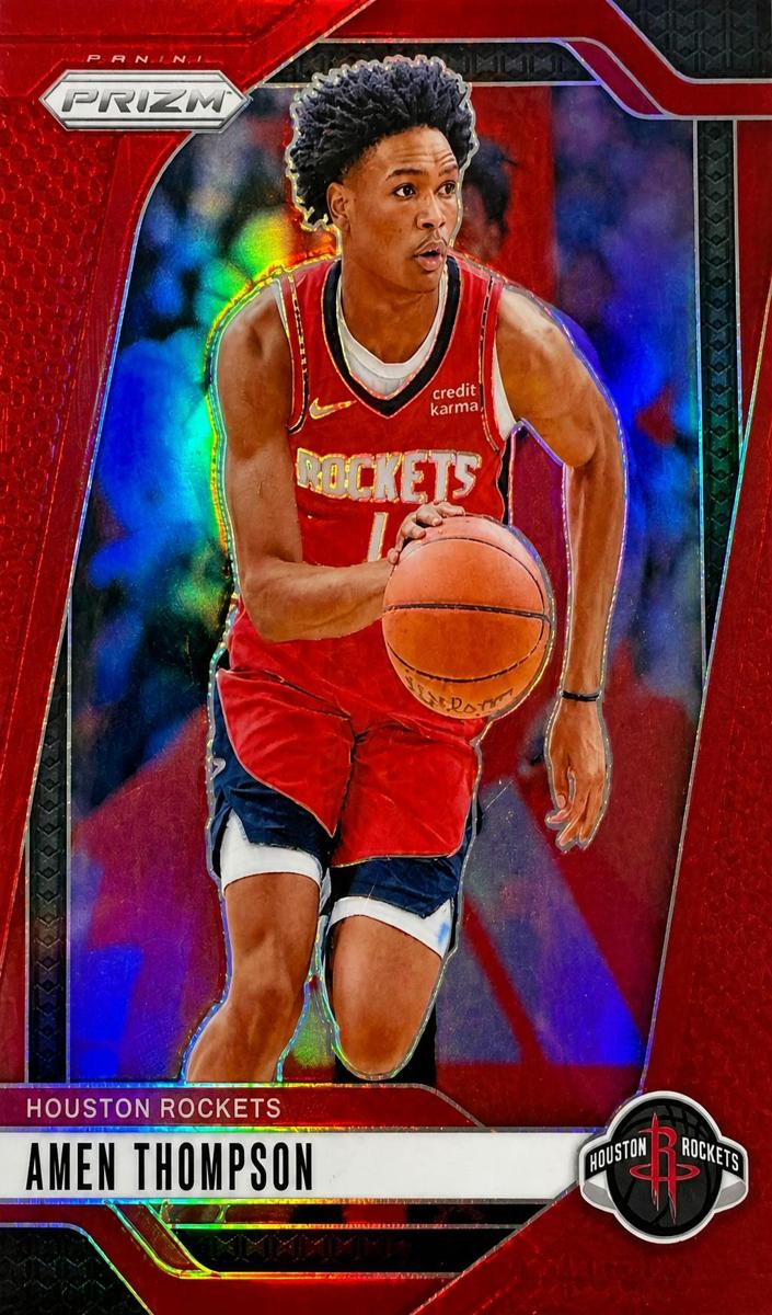 2024 Panini Prizm Basketball Red Amen Thompson #118