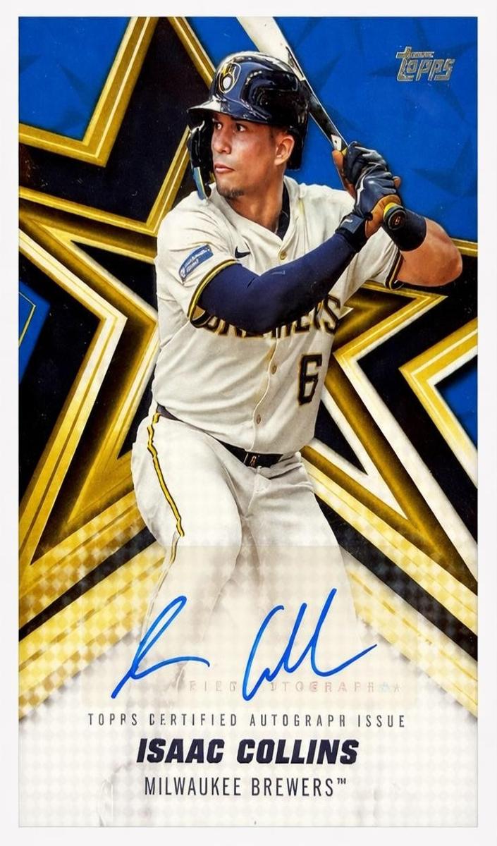 2026 Topps Baseball Blue Isaac Collins #BSA-IC