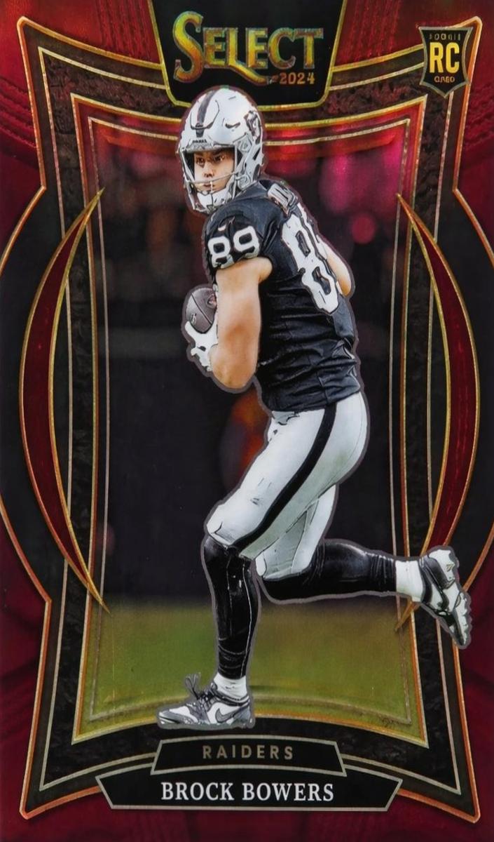 2024 Panini Select Football Maroon Brock Bowers #31
