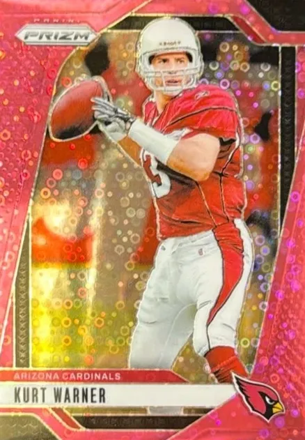 2024 Panini Prizm Football No Huddle Pink Kurt Warner #8