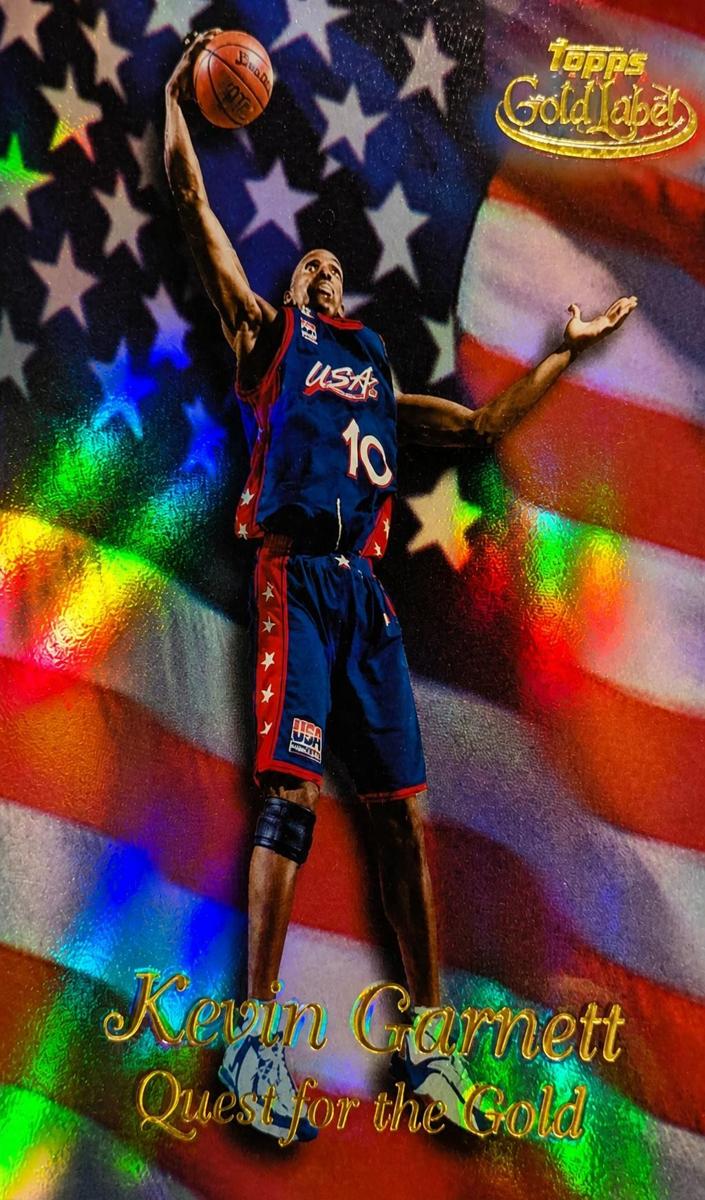 1999 Topps Gold Label Basketball Kevin Garnett #Q2