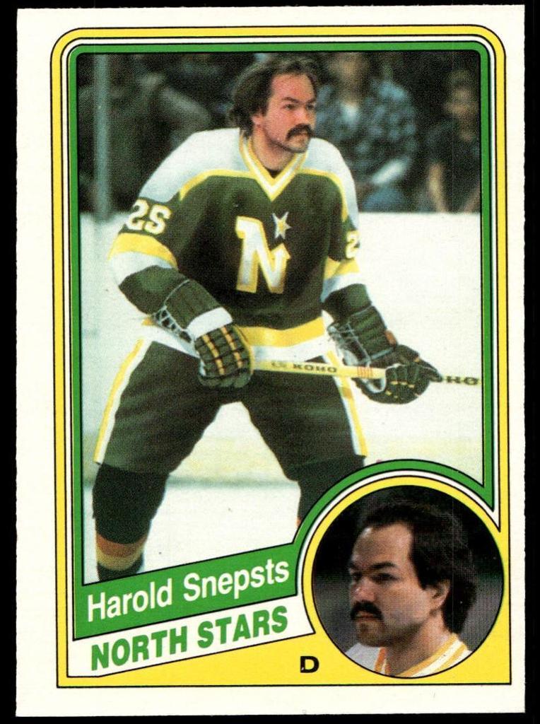 1984 O-Pee-Chee Hockey Harold Snepsts #108 PSA 10