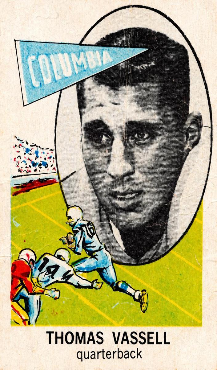 1961 NU-Cards Football Thomas Vassell #179 PSA 9