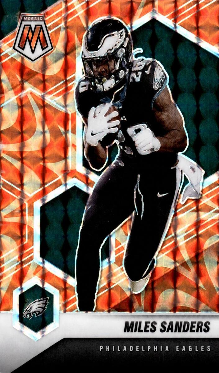 2021 Panini Mosaic Football Miles Sanders #163