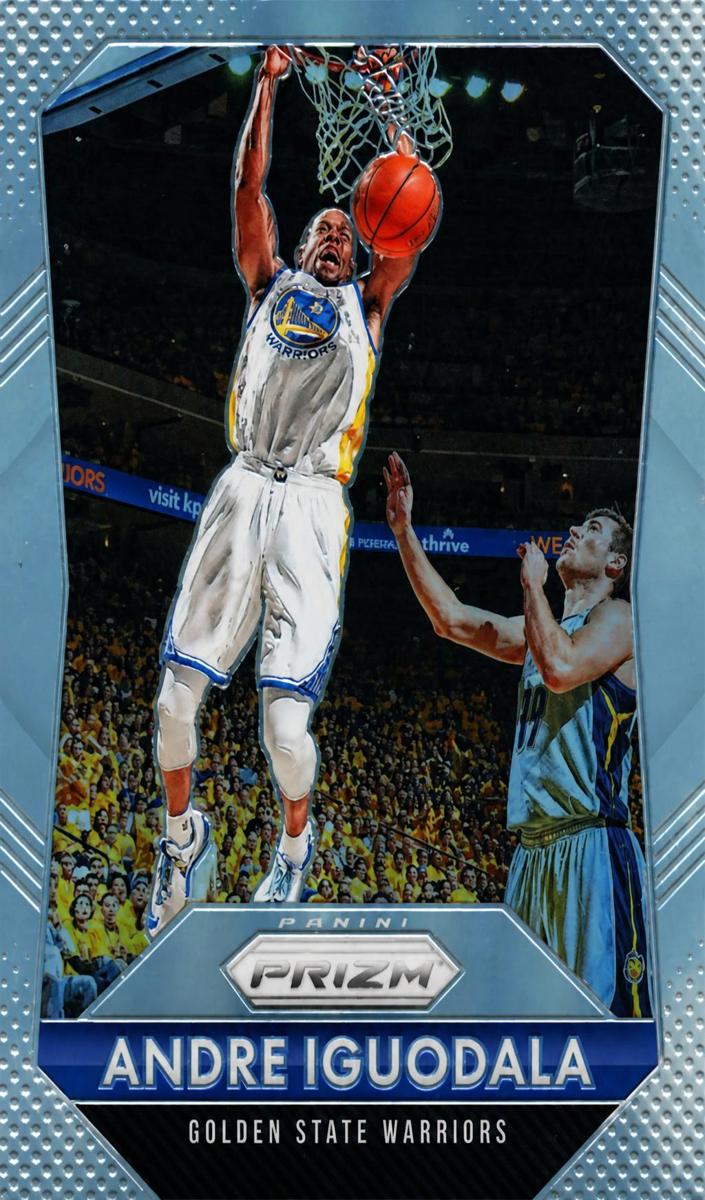 2015 Panini Prizm Basketball Silver Andre Iguodala #200 PSA 10