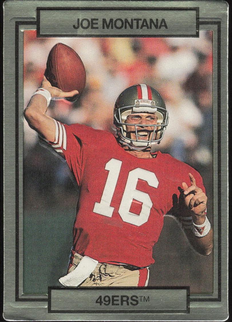 1990 Action Packed Football Joe Montana #246 PSA 8