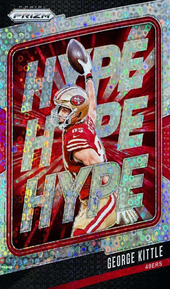 2024 Panini Prizm Football No Huddle George Kittle #8