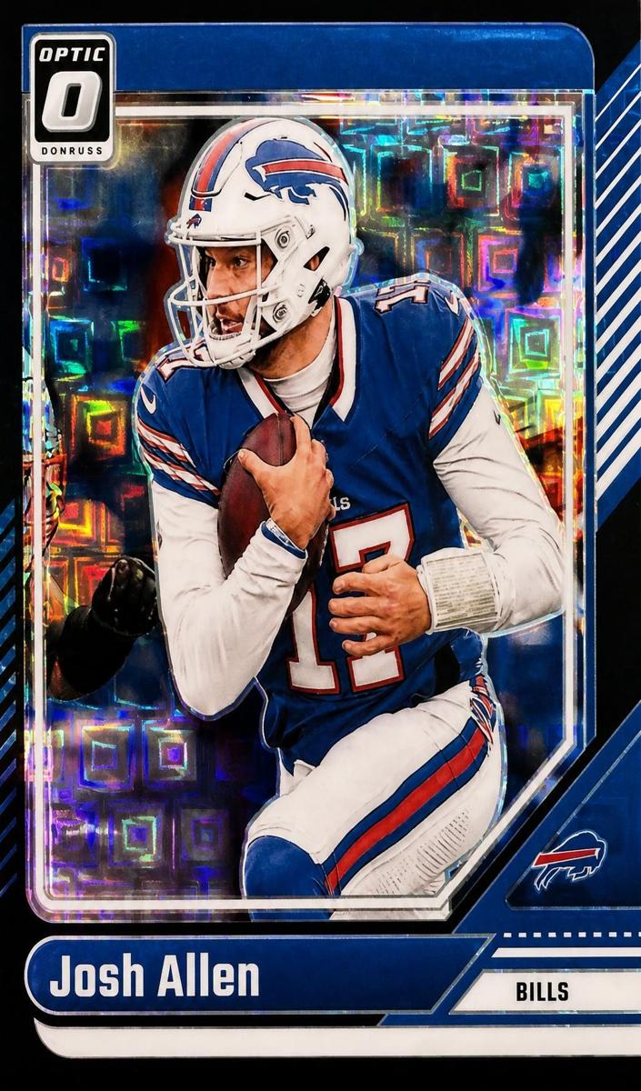 2024 Donruss Optic Football Black Pandora Josh Allen #19