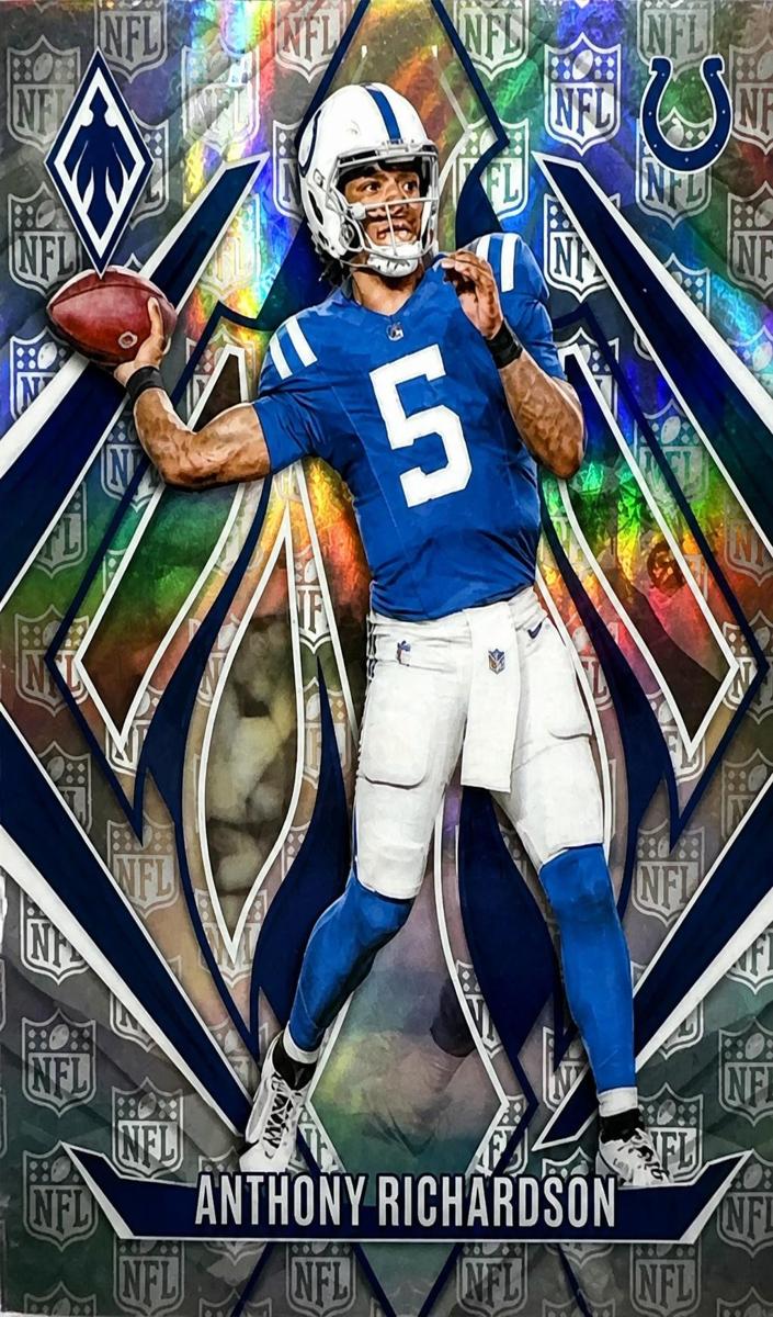 2024 Panini Phoenix Football NFL Shield Anthony Richardson #9 PSA 10