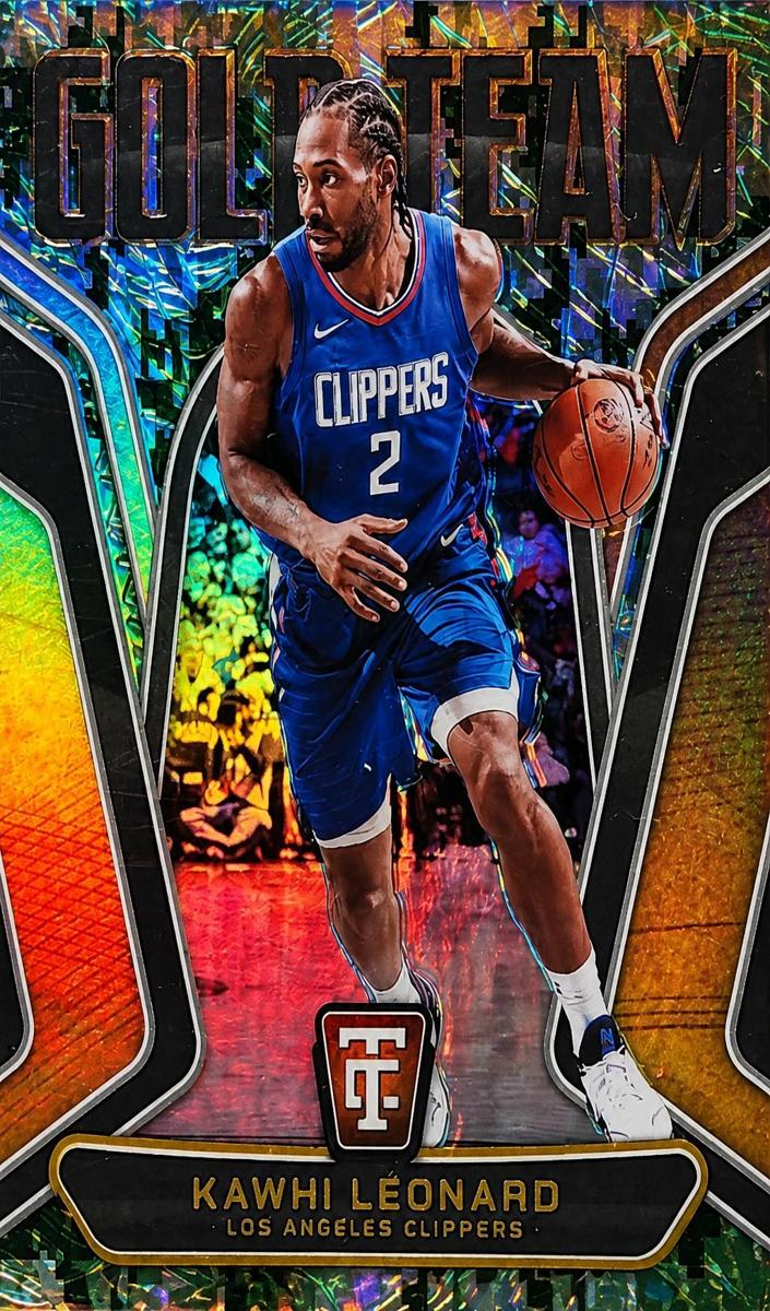 2024 Panini Totally Certified Basketball Mirror Platinum Camo Kawhi Leonard #15