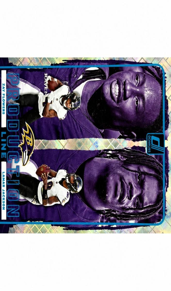 2024 Panini Donruss Football Cosmic Lamar Jackson #9