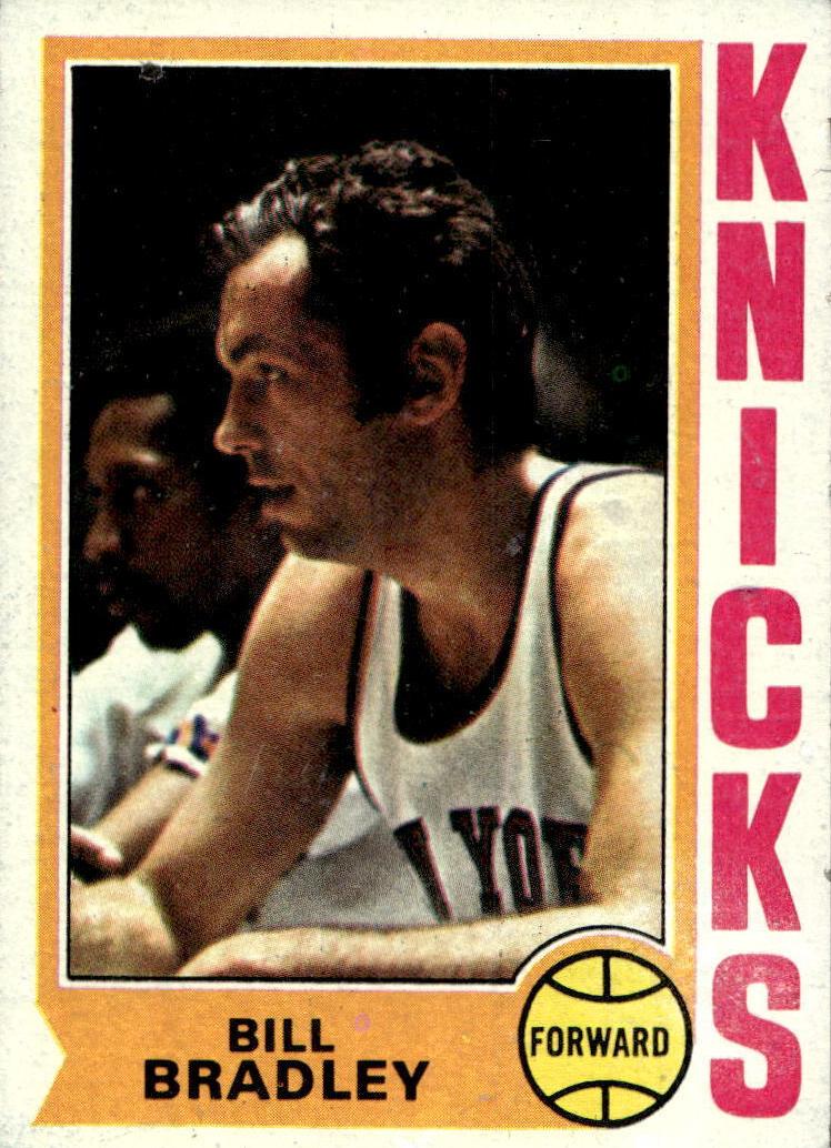 1974 Topps Basketball Bill Bradley #113 PSA 6