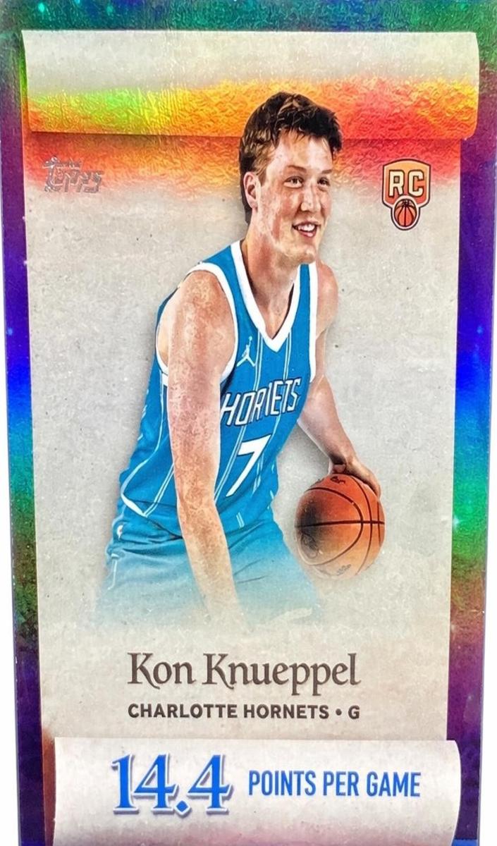 2025 Topps Holiday Basketball Kon Knueppel #ML-4