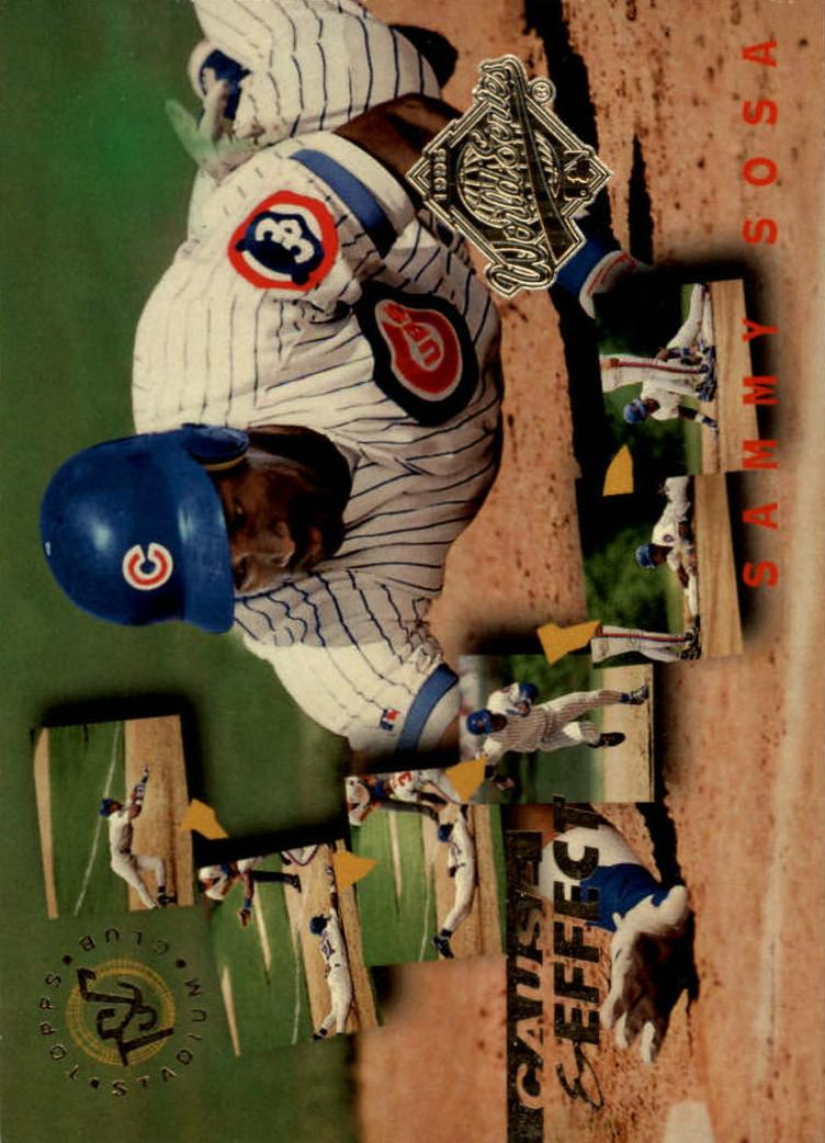 1995 Topps Stadium Club Baseball Sammy Sosa #238