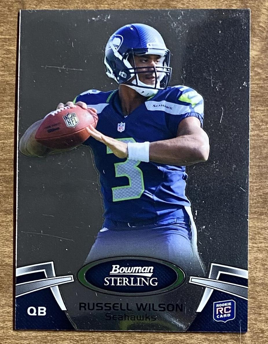 2012 Bowman Sterling Football Russell Wilson #5