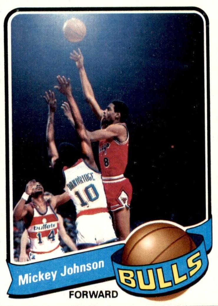 1979 Topps Basketball Mickey Johnson #59