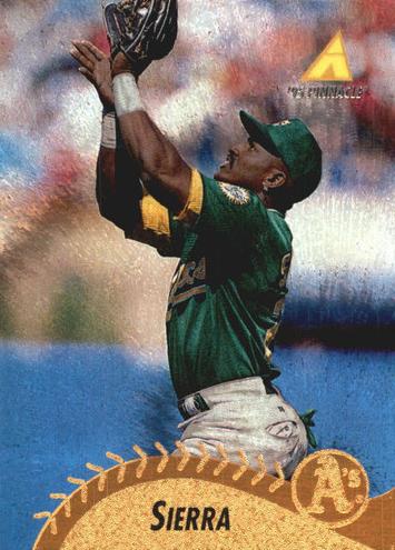 1995 Pinnacle Baseball Museum Collection Ruben Sierra #45