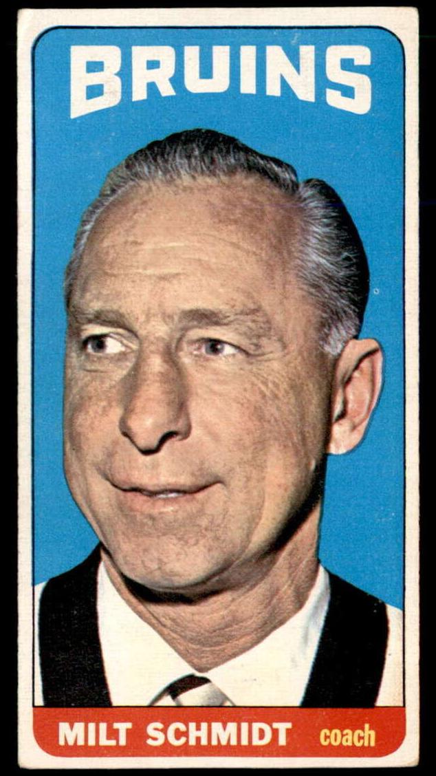 1964 Topps Hockey Milt Schmidt #70 PSA 7