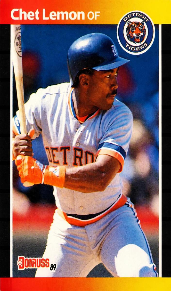 1989 Donruss Baseball Chet Lemon #209