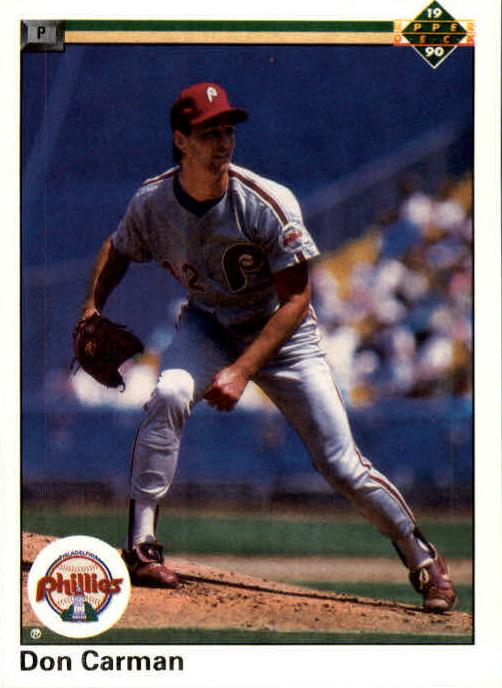 1990 Upper Deck Baseball Don Carman #420