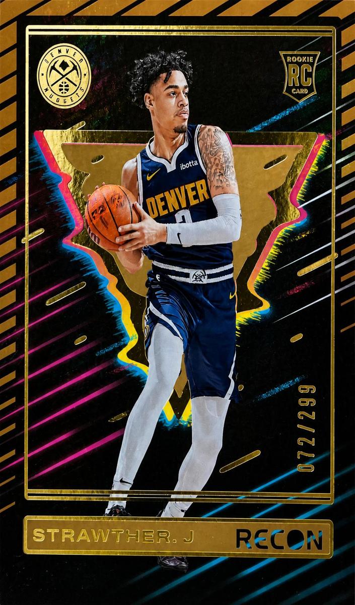 2023 Panini Recon Basketball Holo Bronze Julian Strawther #201