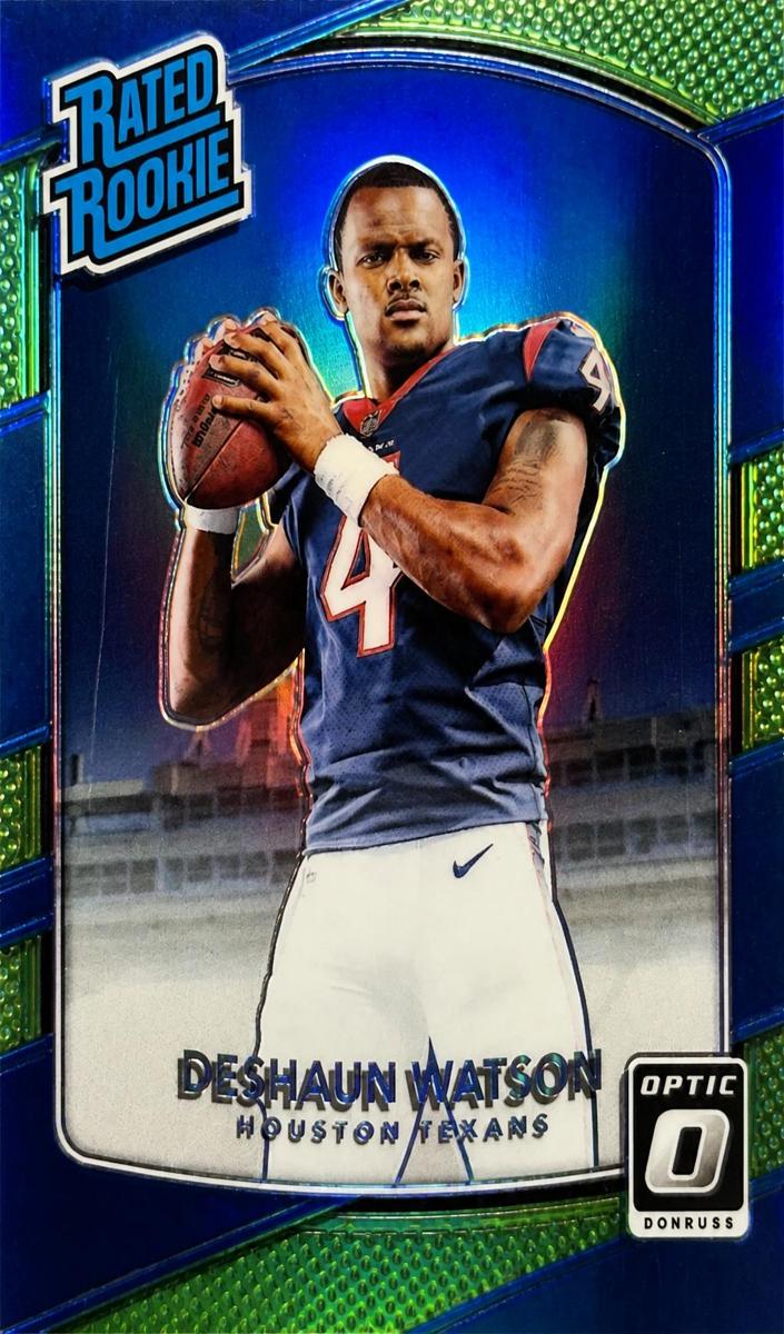 2017 Donruss Optic Football Lime Deshaun Watson #195 PSA 10
