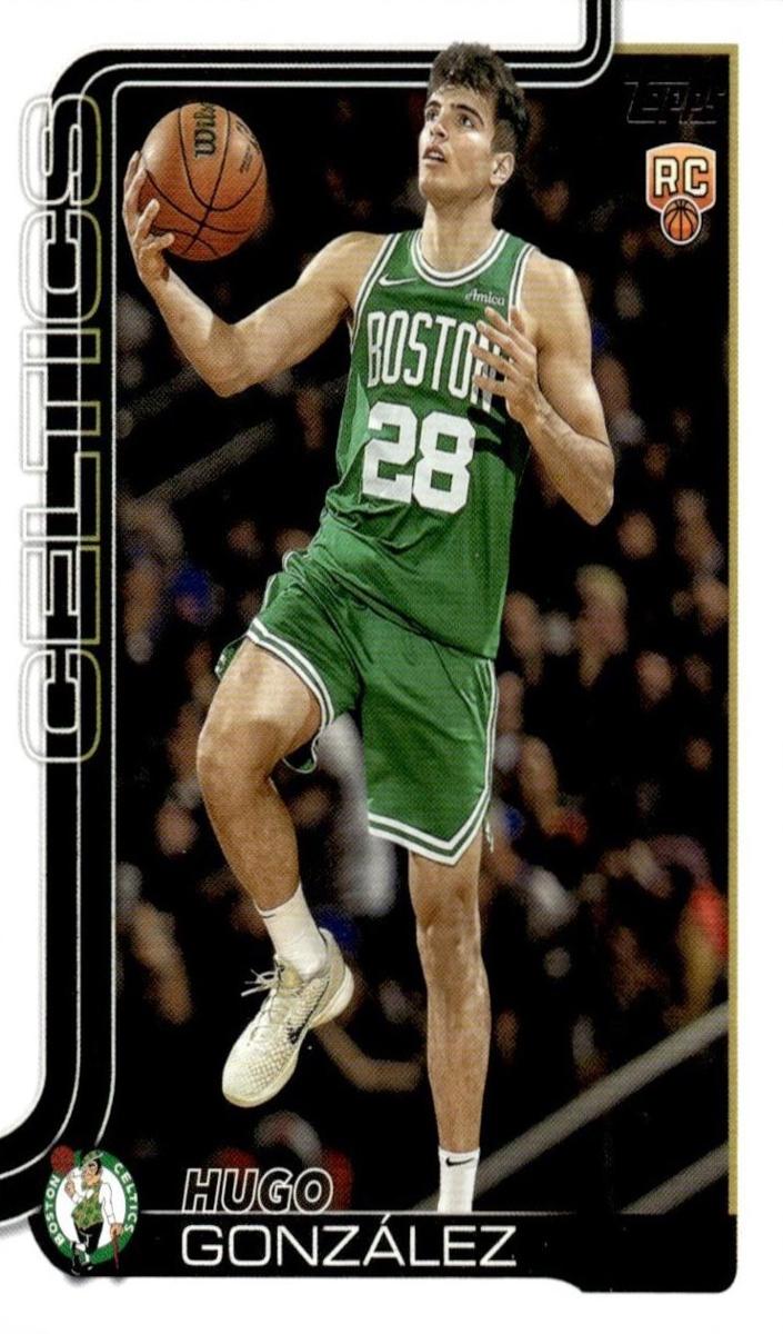 2025 Topps Basketball Hugo Gonzalez #228 PSA 10