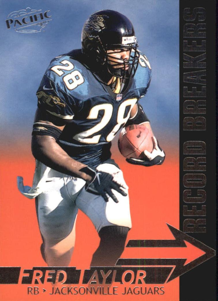 1999 Pacific Football Fred Taylor #13 PSA 7