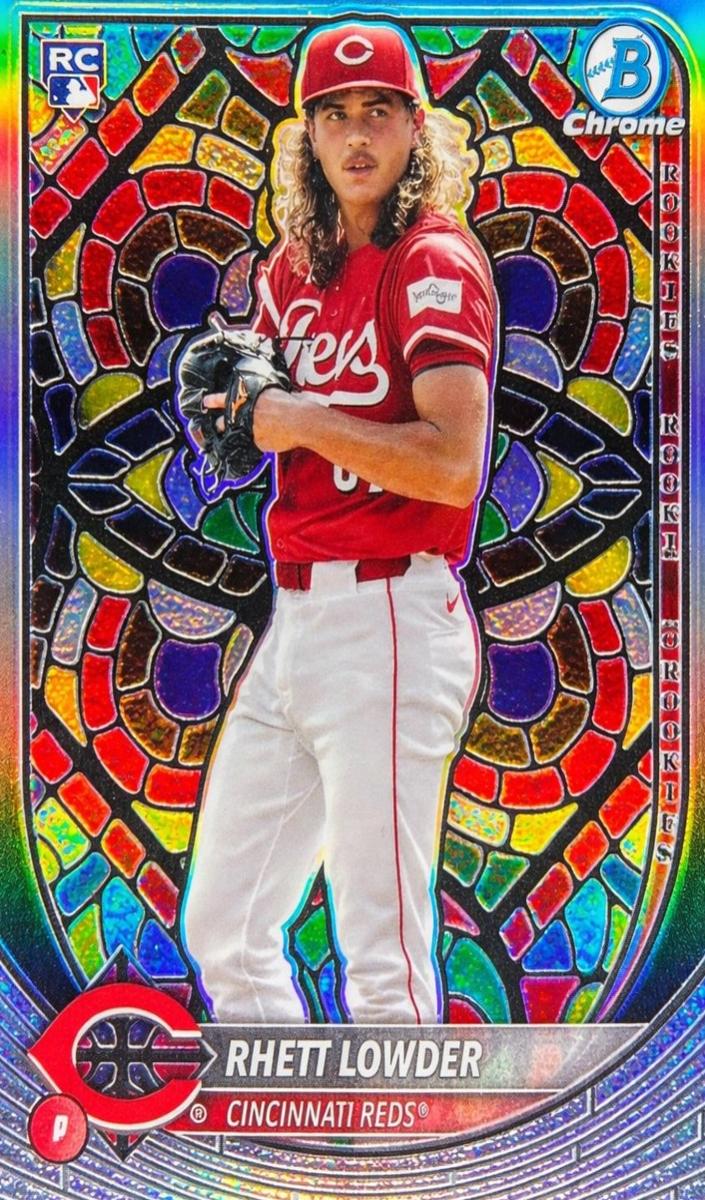 2025 Bowman Baseball Rhett Lowder #6 PSA 9