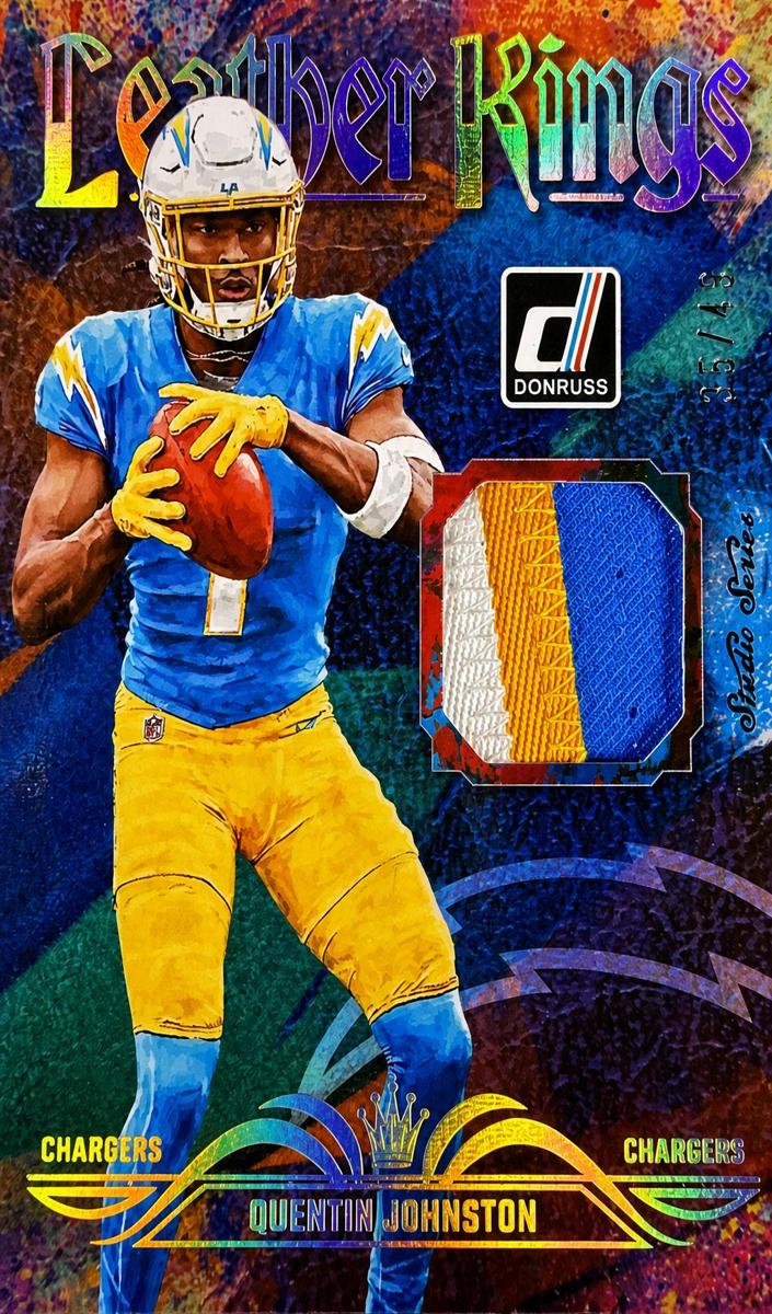 2023 Panini Donruss Football Studio Series Quentin Johnston #LK-8